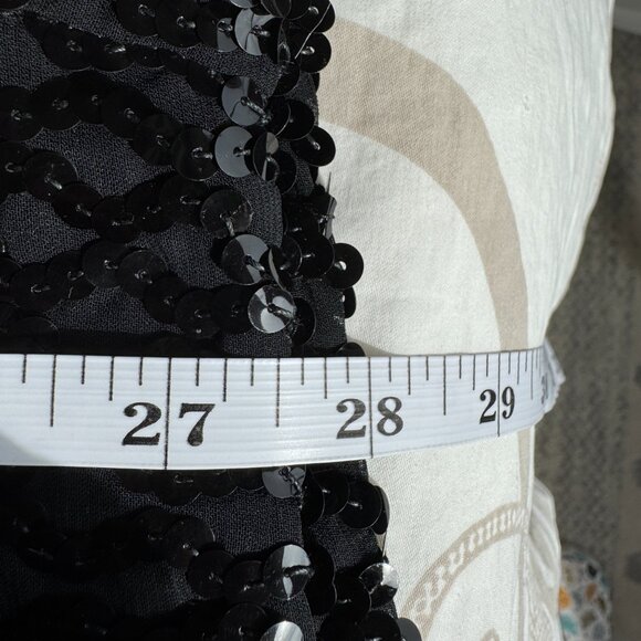 1960s Vintage Black Sequin Romper - Picture 14 of 14